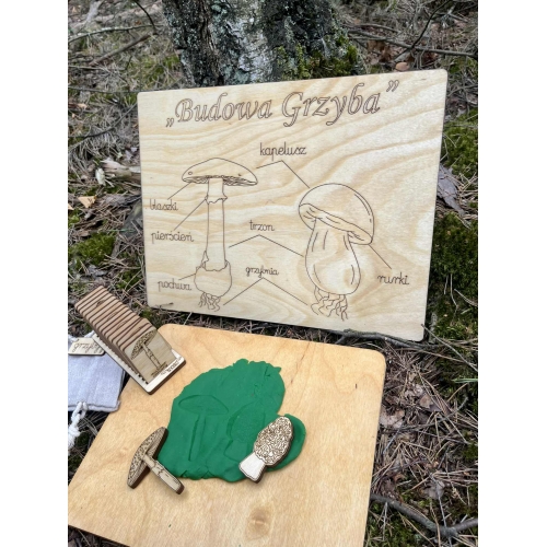 Drewniana układanka 